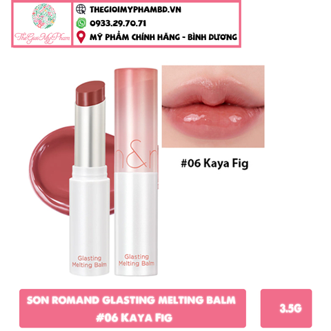 Son Dưỡng Romand Glasting Melting Balm #06 Kaya Fig