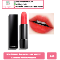 Son Chanel Velvet Extremme #110 (Ko Tđ)