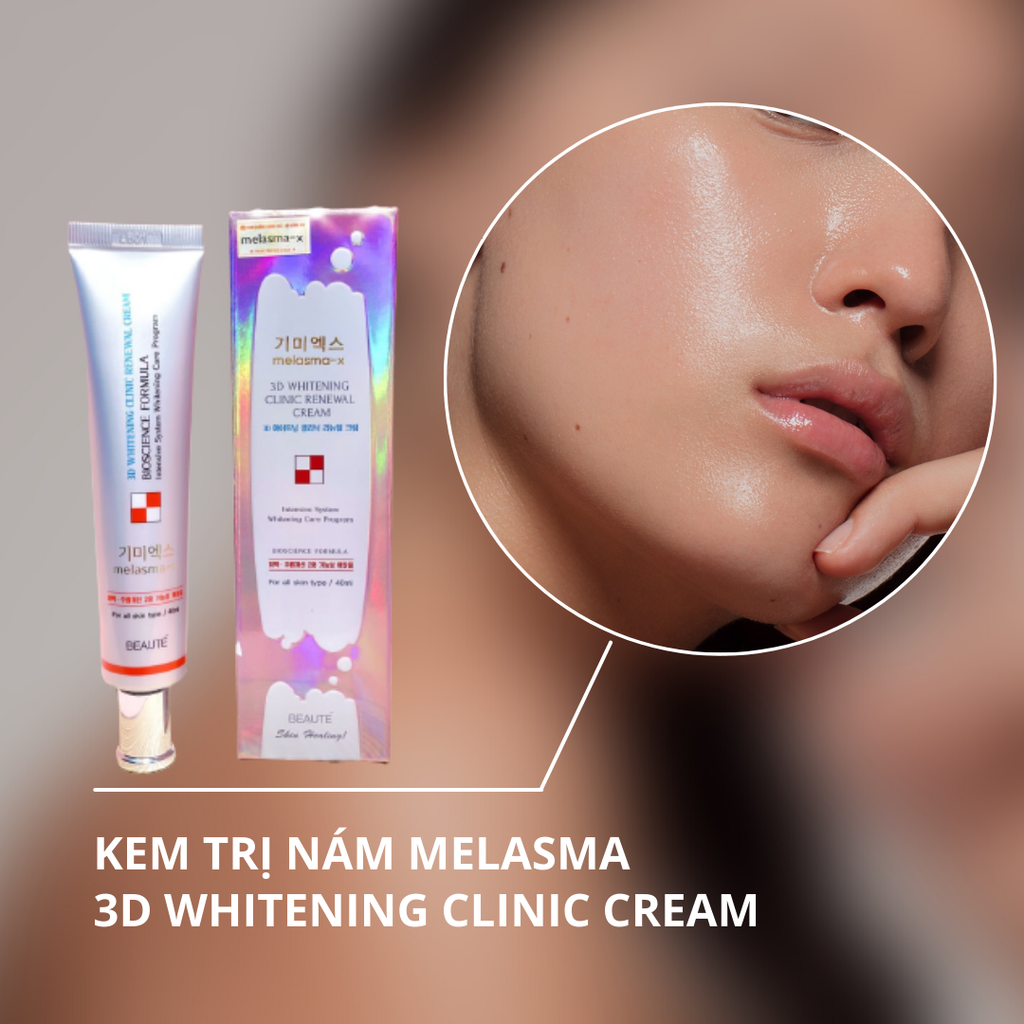 Kem Đặc Trị Nám Melasma-X 3D Whitening Clinic 35ml