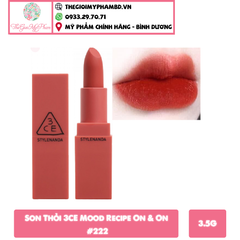 Son 3CE Mood Recipe New #222 ( Ko Tđ )