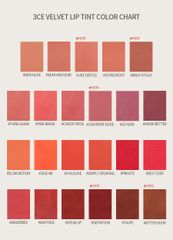Son 3CE Velvet Lip Tint #Like Gentle ( Ko tđ )