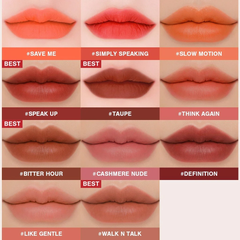 Son 3CE Velvet Lip Tint #Walk N Talk ( Ko tđ )