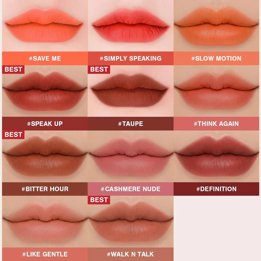 Son Kem 3CE Velvet Lip Tint 4g #Definition