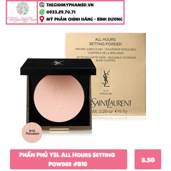 Phấn Phủ YSL All Hours Setting Powder #B10 (Ko Tđ)