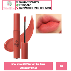 Son 3CE Velvet Lip Tint #Cheeky Rose ( Ko tđ)