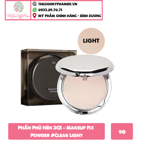 3CE - Makeup Fix Powder #Clear Light (Ko Tđ)