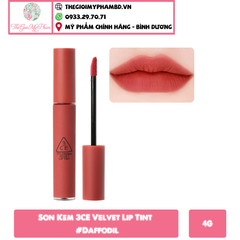 Son 3CE Velvet Lip Tint #Daffodil ( Ko tđ)