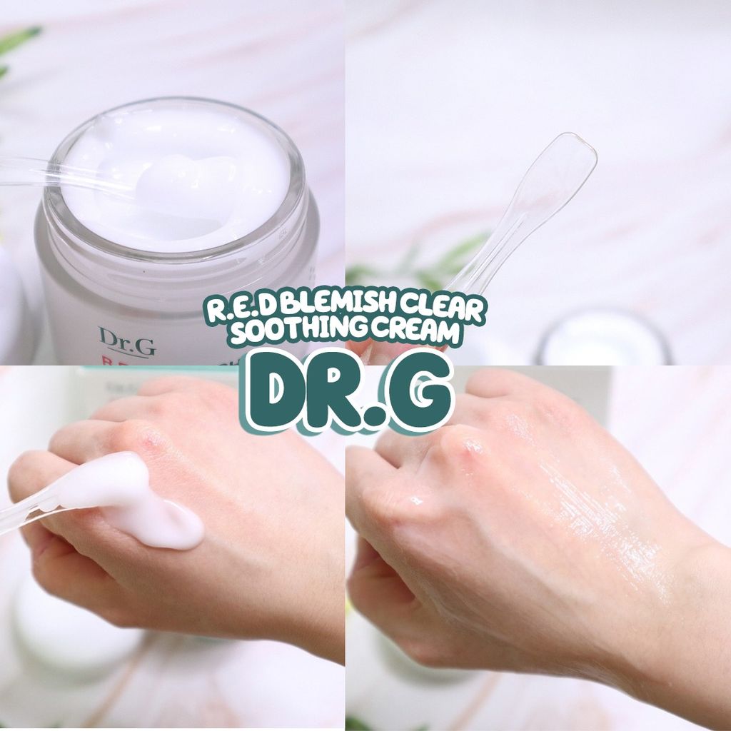 Kem Dưỡng Dịu Da, Phục Hồi Và Giảm Đỏ Dr.G R.E.D Blemish Clear Soothing Cream 70ml