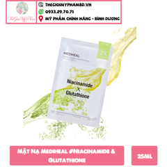 Mặt Nạ Mediheal Derma Synergy Wrapping Mask #Niacinamide & Glutathione