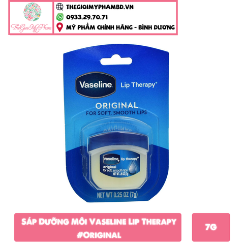 Vaseline Dưỡng Môi #Original