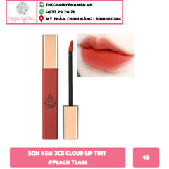 Son kem 3CE Cloud Lip Tint #Peach Tease (Ko tđ)