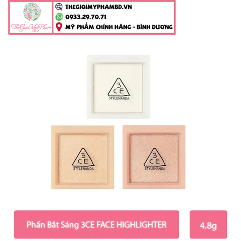 [KTD] 3CE - Face Highlighter #All Rounder