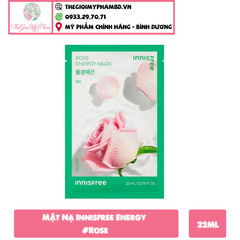 Mặt Nạ Innisfree Energy #Rose