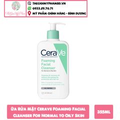 SRM CeraVe 355ml #For normal to Oily Skin