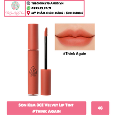 Son 3CE Velvet Lip Tint #Think Again ( Ko tđ)