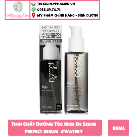 Tinh Chất Dưỡng Tóc Mise En Scene Perfect Serum 80ml #Watery Mẫu Mới