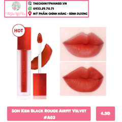 Son Kem Black Rouge Airfit Velvet #A03