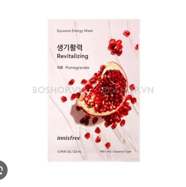 Innisfree - Mặt Nạ #Pomegranate