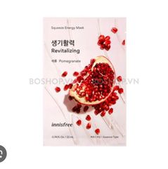 Innisfree - Mặt Nạ #Pomegranate