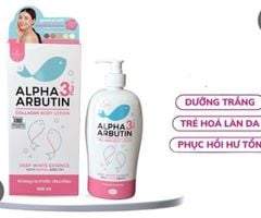 Sữa Dưỡng Thể Precious Skin Alpha Arbutin Collagen Lotion 3Plus+ 500ml