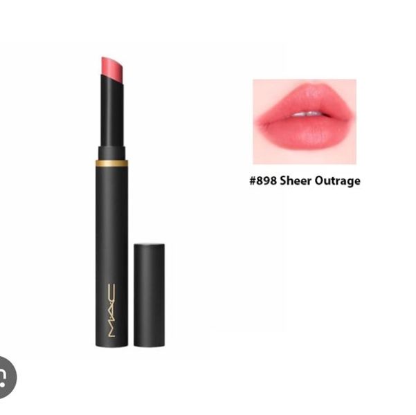 MAC - Son Mac Powder Kiss Velvet Blur Slim Stick #898 Sheer Outrage - Ko Tđ