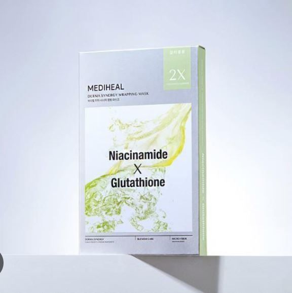Mặt Nạ Mediheal Derma Synergy Wrapping Mask #Niacinamide & Glutathione
