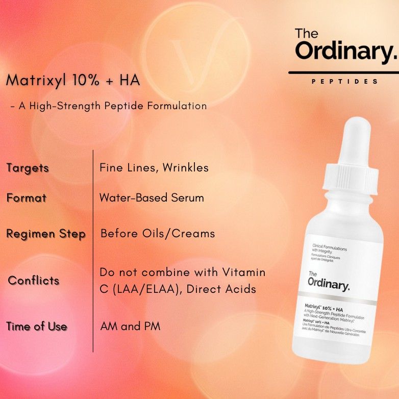 The Ordinary - Matrixyl 10% + HA 30ml