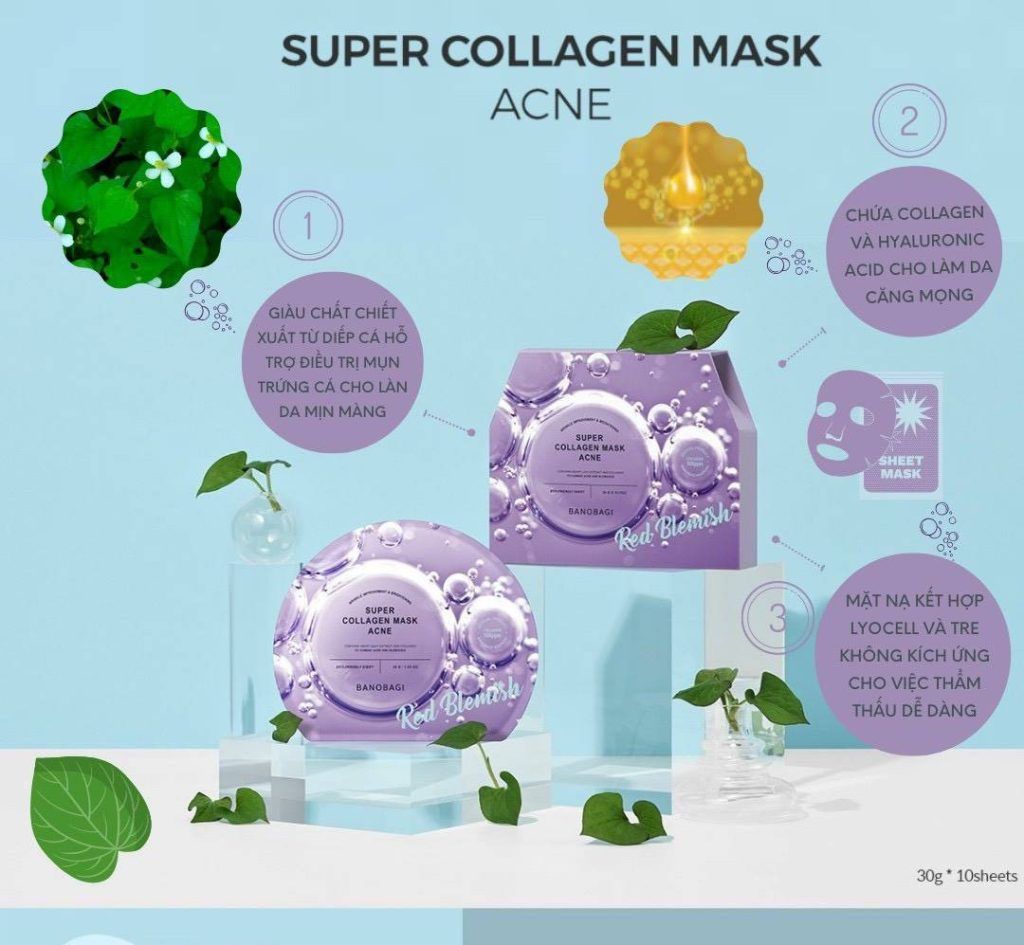 Banobagi - Nạ Super Collagen #Acne