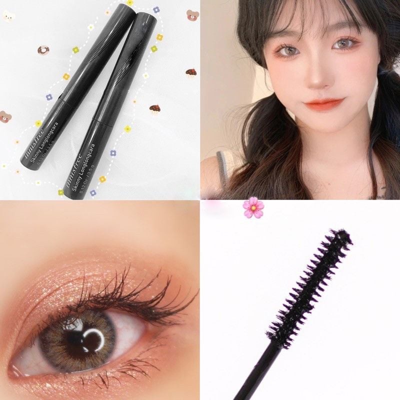 Mascara Innisfree Skinny Microcara Zero (Mẫu Mới vỏ trắng)