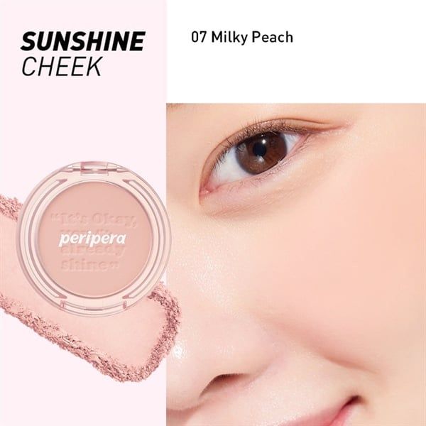 Phấn Má Hồng Peripera Pure Blushed Sunshine Cheek #26