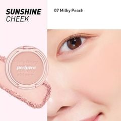 Phấn Má Hồng Peripera Pure Blushed Sunshine Cheek #26
