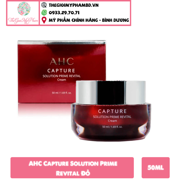 Kem AHC Capture #Revital 50ml (Đỏ)