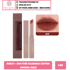 Merzy - Son Thỏi Academia Cotton Lipstick #AL5