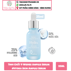 9Wishes - Hydra Glowing Deep Hydration Ampule Serum 25ml