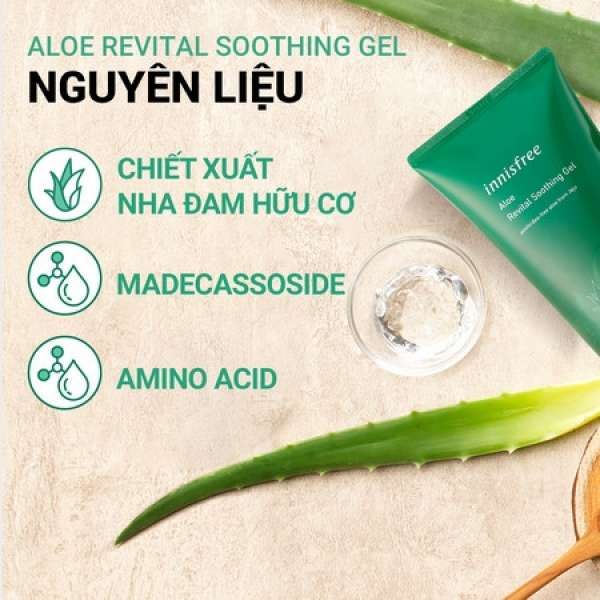 Innisfree - Gel Dưỡng Ẩm Đa Năng Innisfree Aloe Revital Soothing Gel 300ml