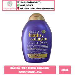 OGX - Xả Biotin 385ml