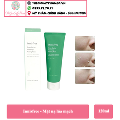 Mặt Nạ Tẩy Da Chết Innisfree Green Barley Gommage Peeling Mask 120ml