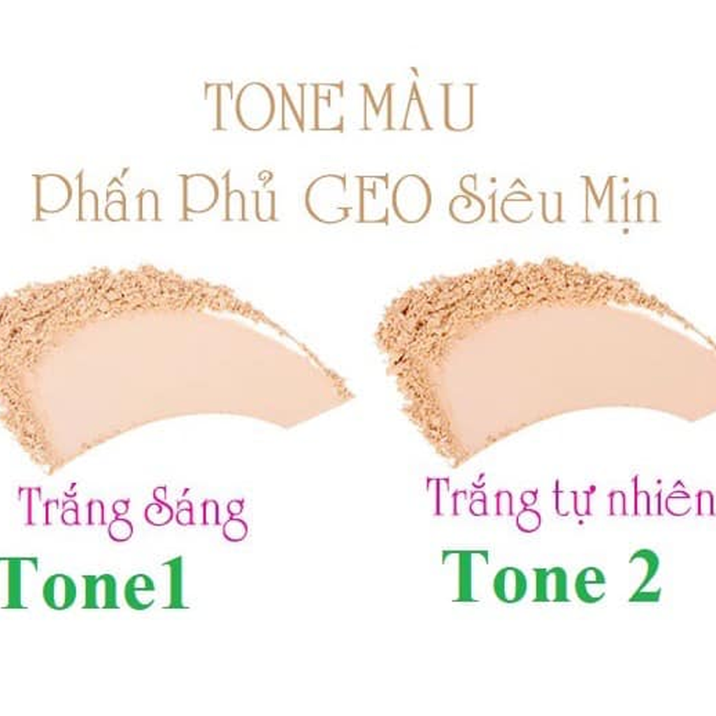 Phấn Geo Sempre trắng 01