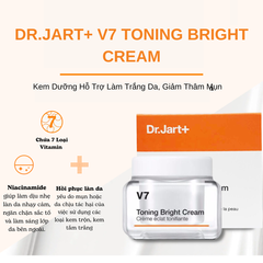 Kem Dr.Jart+ V7 Toning Light Dưỡng Trắng, Giảm Thâm Nám 50ml