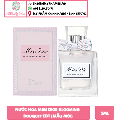 Nước Hoa Miss Dior Blooming Bouquet EDT 5ml (Mẫu Mới)