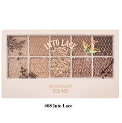 Phấn mắt Clio Pro Eye 10 Ô #08 Into Lace