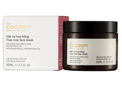 Cocoon - Mặt Nạ Dưỡng Ẩm, Làm Mềm Da Cocoon True Rose Face Mask 100ml