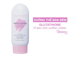 Whisis Premium Glutathione Whitening Body Lotion 200ml