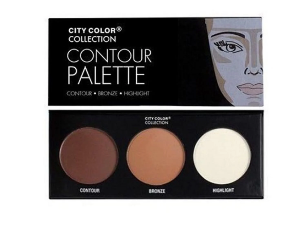 Tạo khối 3 ô City Color Contour Palette SALE 125K>95K