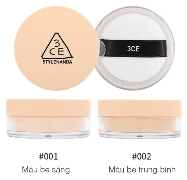 3CE - Phấn Phủ Bột 3CE Natural Finish Loose Powder 20g 002