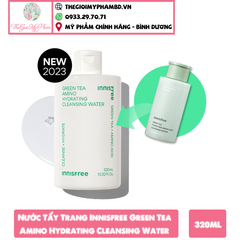 Nước Tẩy Trang Dưỡng Ẩm Innisfree Green Tea Amino Hydrating Cleansing Water 320ml