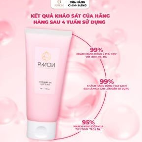 Rmon - Tẩy Da Chết Body Muối Hồng 200g (Tuýp)