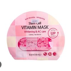 Banobagi - Stem Cell Vitamin Mask #Calming . Red Blemish