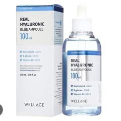 Tinh Chất Siêu Cấp Nước Wellage Real Hyaluronic Blue Ampoule 75ml