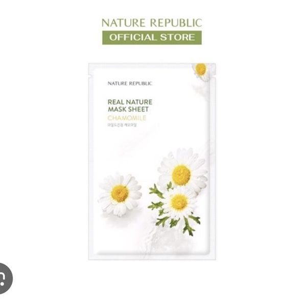 Mặt Nạ Nature Republic Real Nature Mask Sheet #Chamomile